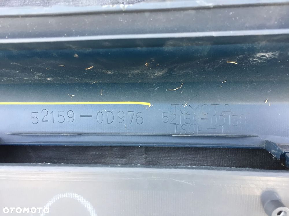 TOYOTA YARIS II 2006-2009 ZDERZAK TYLNY TYŁ - 12