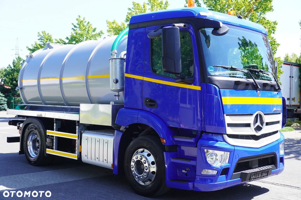 Mercedes-Benz Actros 18.35 LS / Zabudowa NOWA beczka asenizacyjna (08/2025) 11000 l / 280 tys. km! - 3