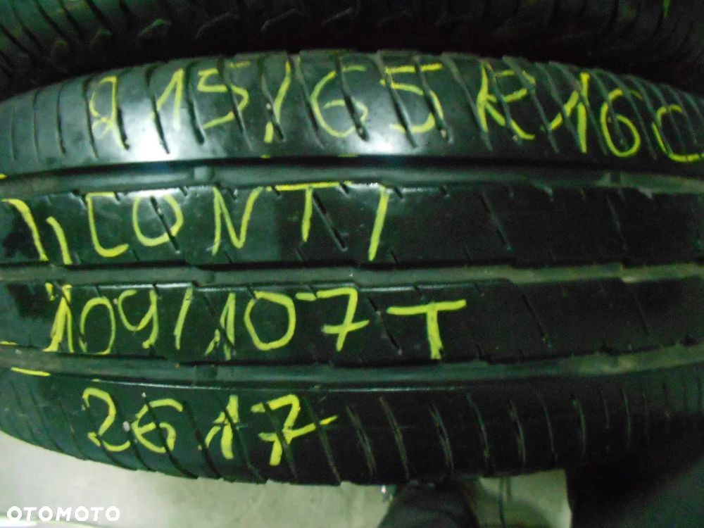 OPONY 215/65r16C CONTINENTAL VANCO 2 DOT 2817 8.8MM - 3