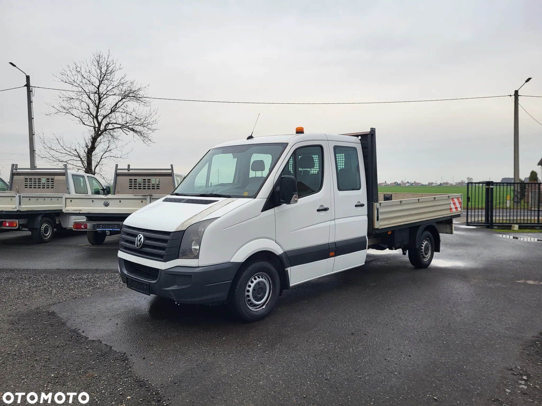 Volkswagen Crafter doka skrzynia 3.5 m klima super stan - 8