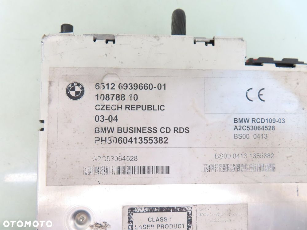 RADIO BMW E46 6939660 - 5