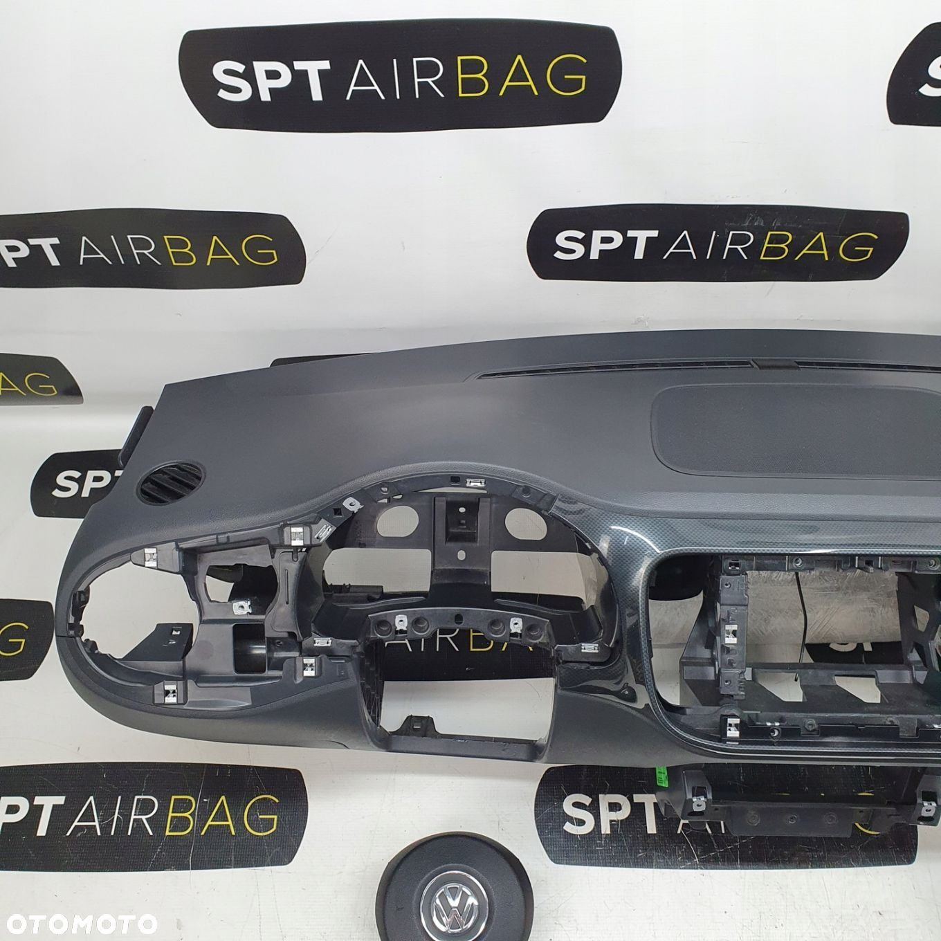 NEW BEETLE DESKA ROZDZIELCZA KONSOLA KOKPIT PULPIT PODUSZKI AIRBAG AIR BAG PASY KIT SET - 2