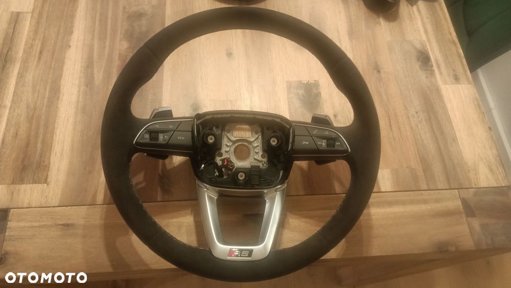Nowa oryginalna kierownica Audi RSQ8 RSQ7 alcantara  łopatki multi - 2
