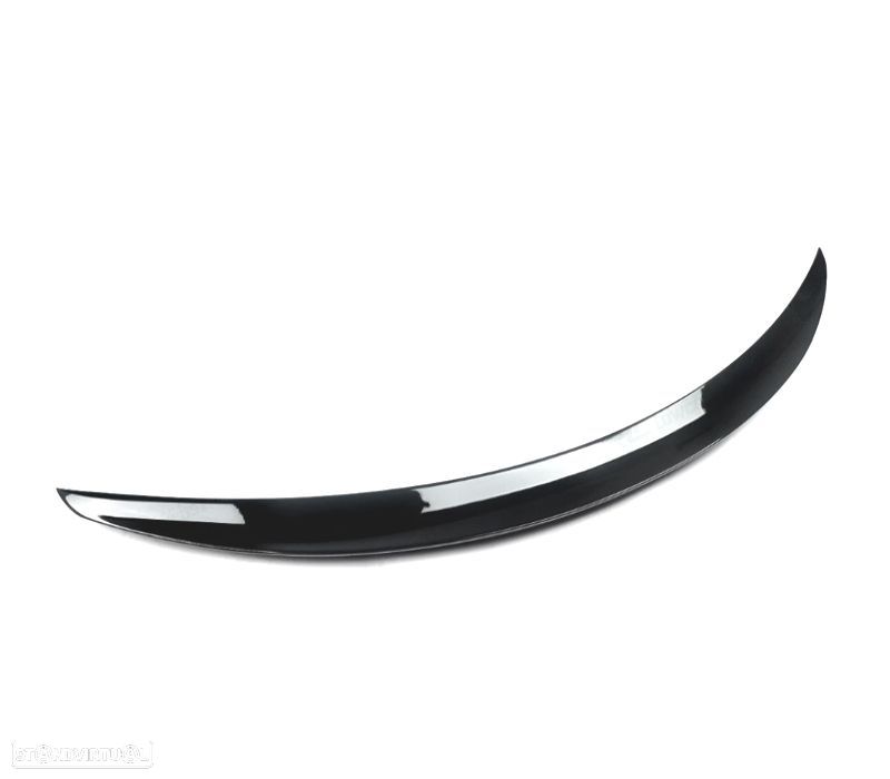 AILERON SPOILER TRASEIRO MERCEDES CLASE C W206 21- LOOK AMG C63 PRETO BRILHANTE - 3