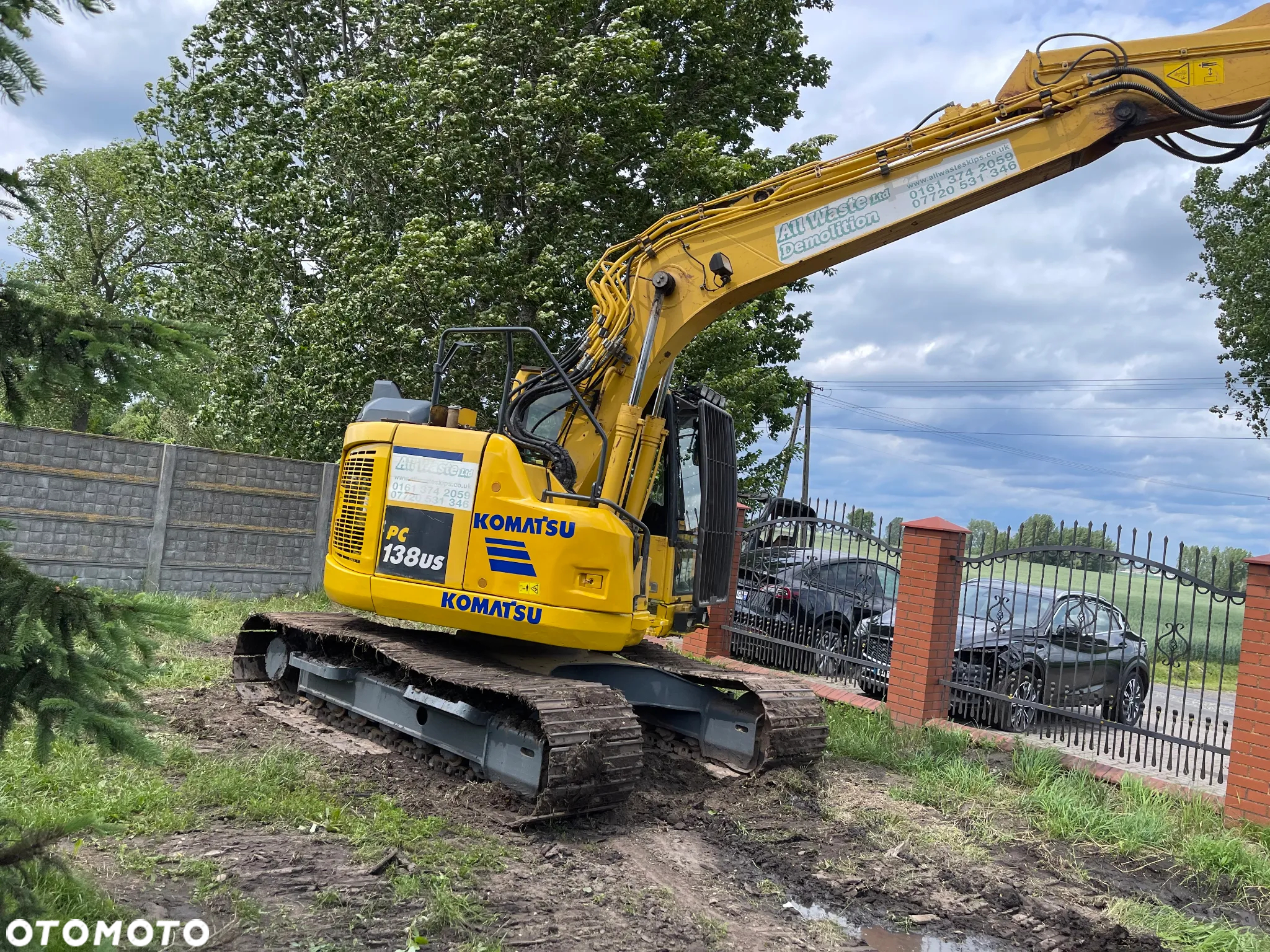 Komatsu Koparka Gąsiennicowa PC138US-11 Rok 2016 Klimatyzacja jcb doosan volvo 14 ton - 20