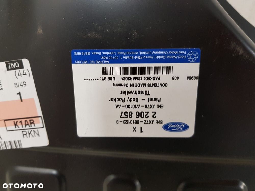NOWY ORYGINALNY PRÓG SŁUPEK PRAWY PRAWA FORD FOCUS MK4 IV 4 18-24 JX7B-A10130-AA  2206857 - 3
