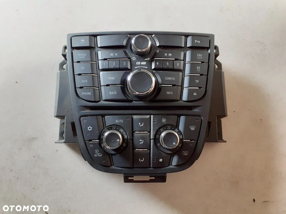 12258 Panel klimatyzacji radia Opel Astra J - 1