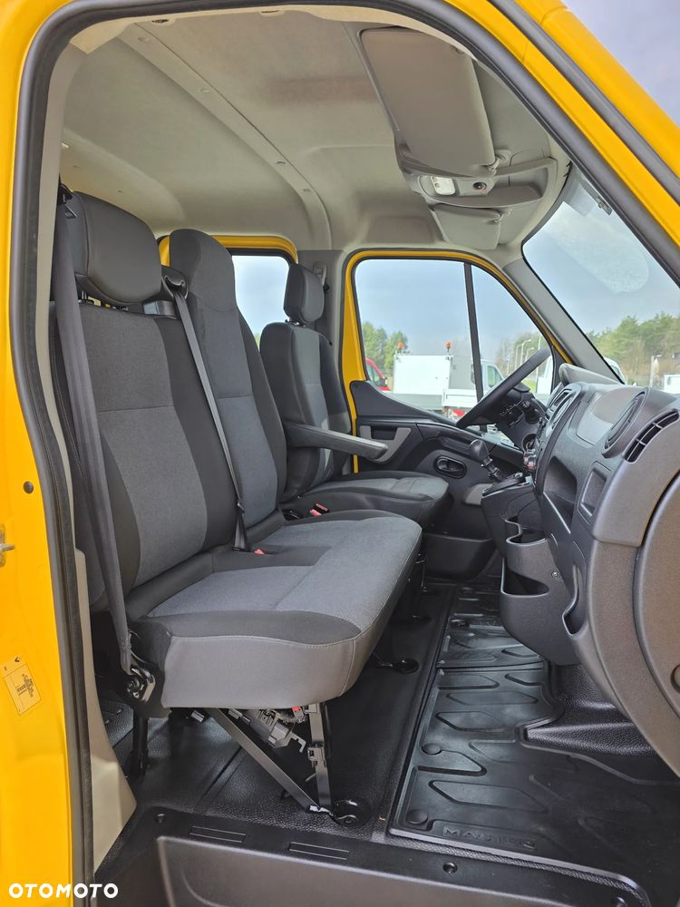 Renault MASTER 2,3 DCI 145 KONNA DOKA BRYGADÓWKA 7 OSOBOWA KLIMA WEBASTO 3,2M SKRZYNIA GWARANCJA BLIŻNIAKI DO 3,5T - 21