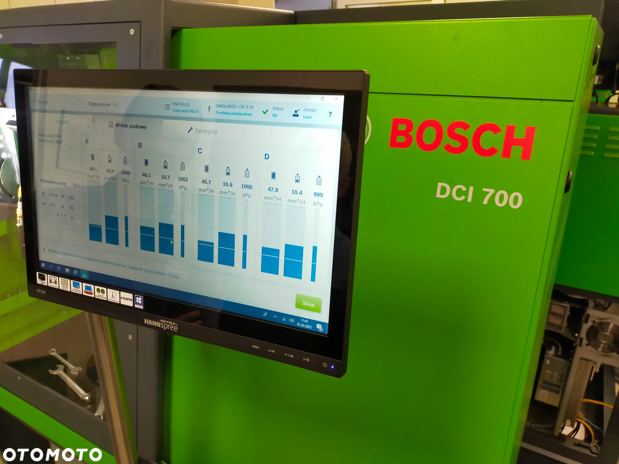 Dci 700 Tester wtryskiwaczy Bosch - 11