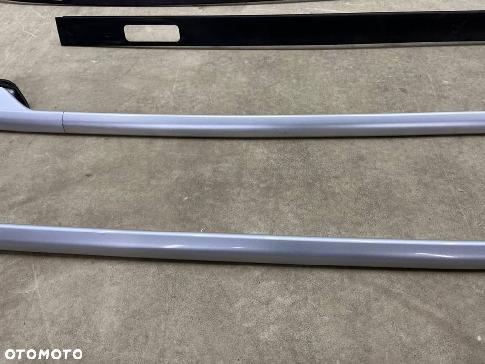 Relingi dachowe Nissan X-Trail III T32 Rogue 13-21r. mocowania bagażnika na dach zaślepki listwy KPL - 3