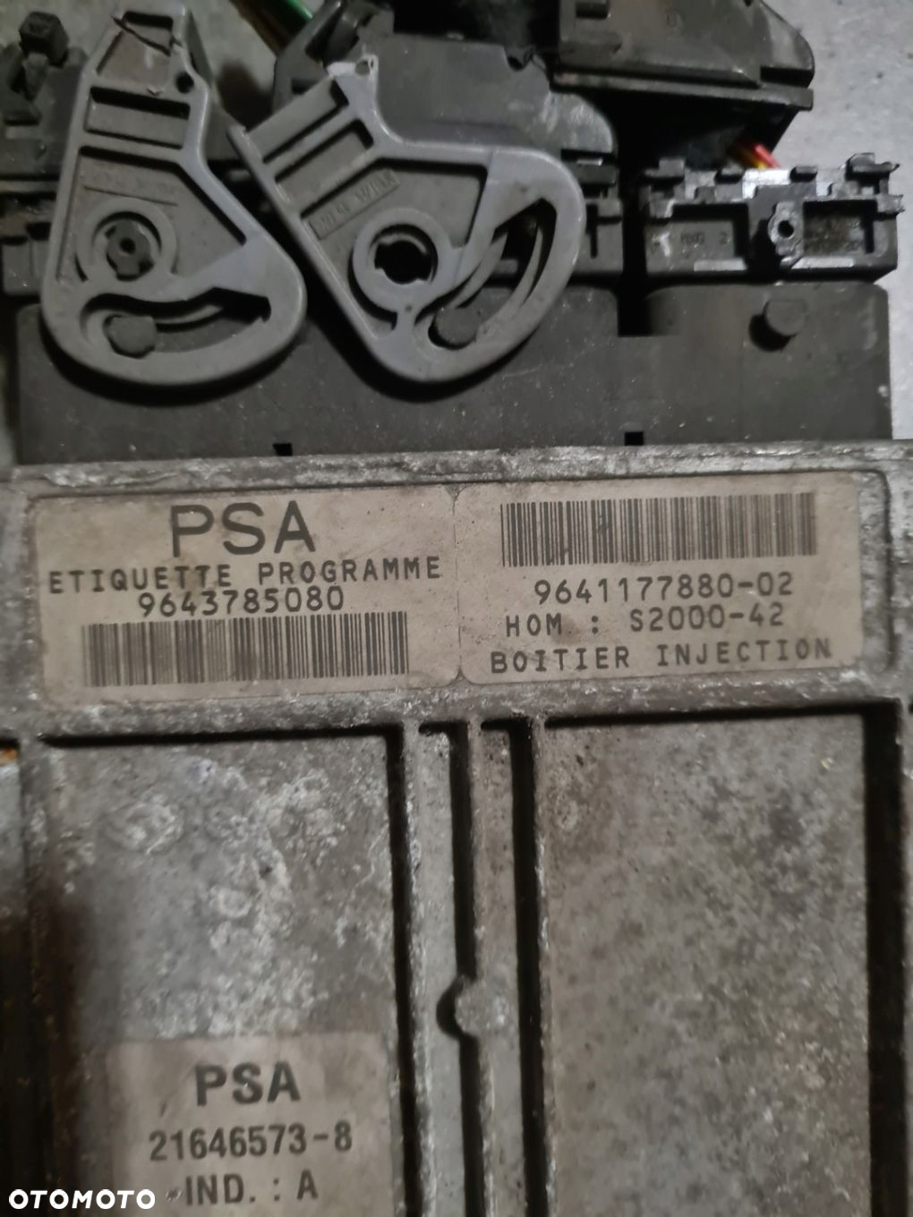 Komputer sterownik silnika 9643785080 Peugeot 206 1.4 - 2