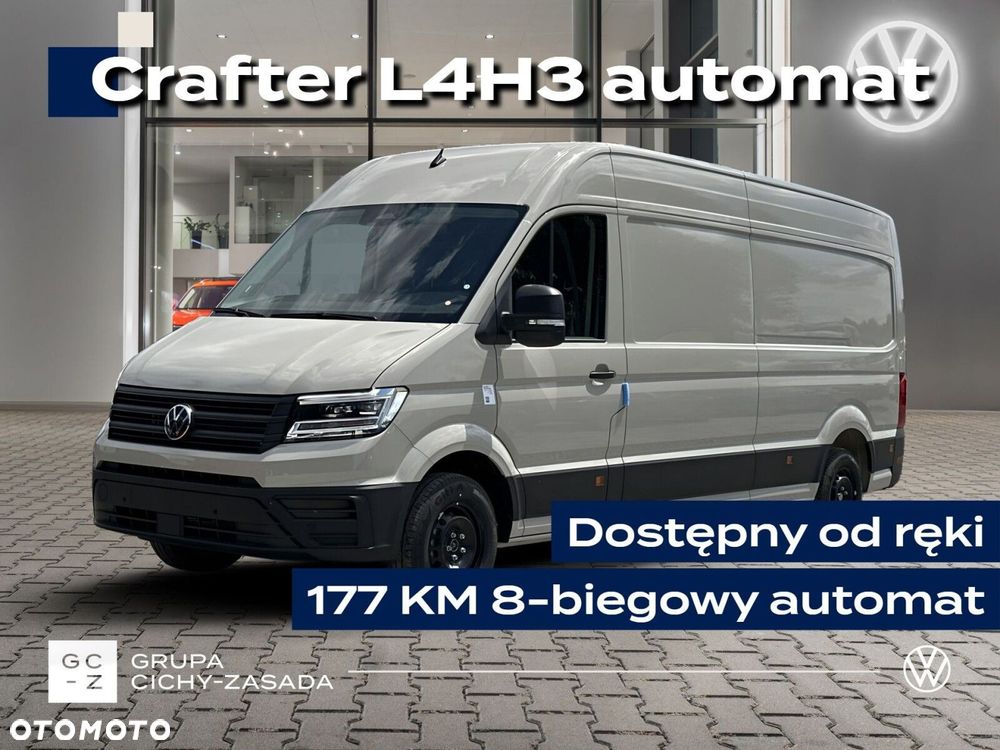 Volkswagen Crafter 35 Furgon z wysokim dachem silnik: 2,0 l EU6 SCR 177 KM, przedni 8-bieg.automatyczna, r.o : 4490 mm - 2