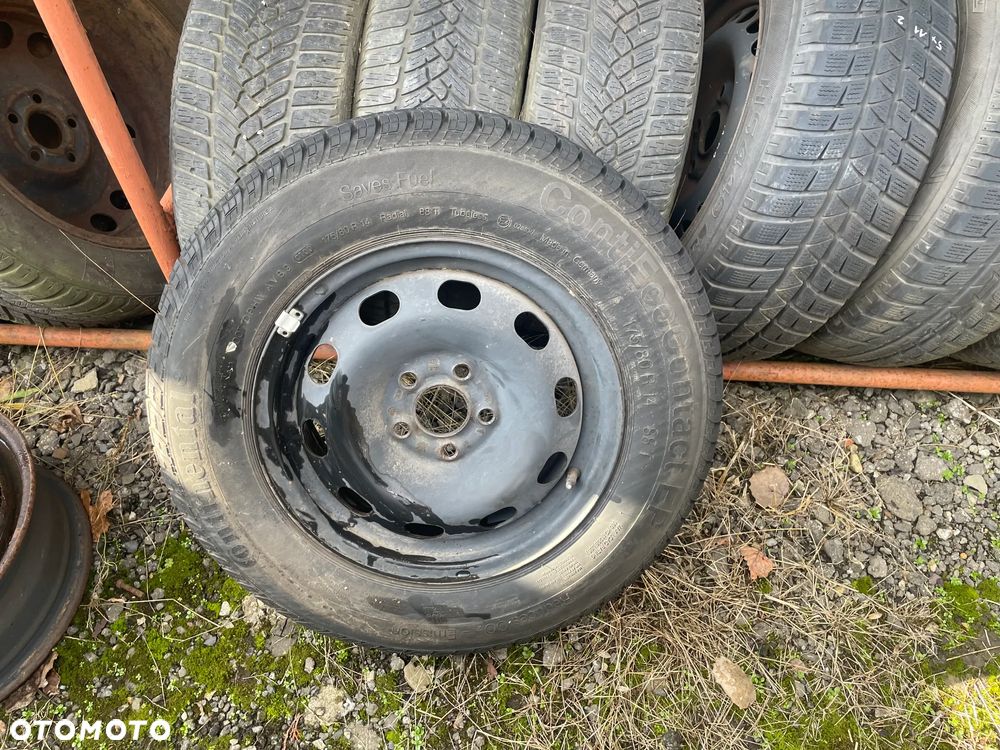 KOŁO ZAPASOWE FELGA Z OPONĄ 5X100 175/80 14' 1J0801027j AUDI A3 GOLF IV BORA VW POLO 9N SKODA FABIA I - 2