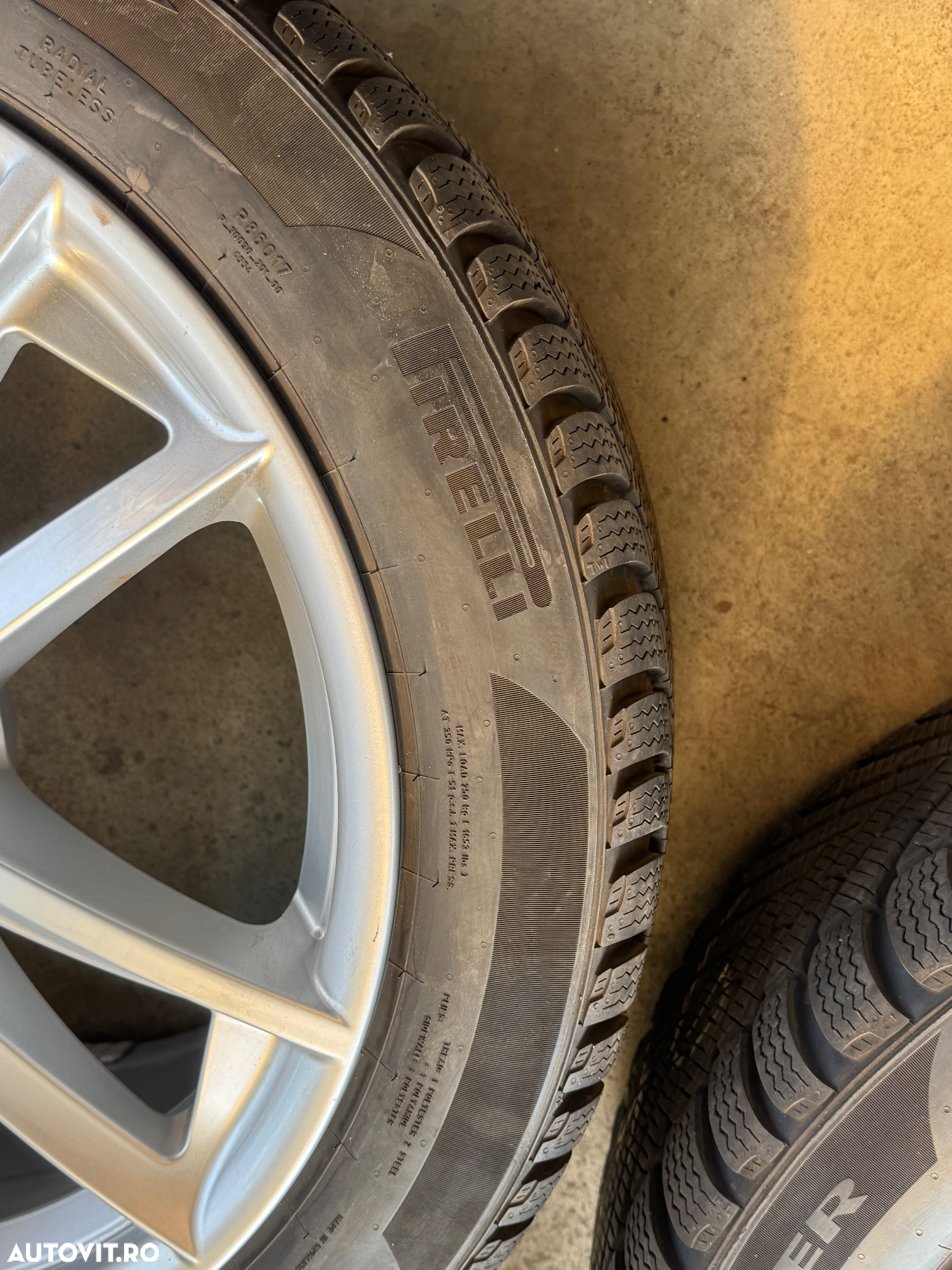 Vând jante originale Tesla 3 pe 18” cu anvelope de iarnă ca noi - 8