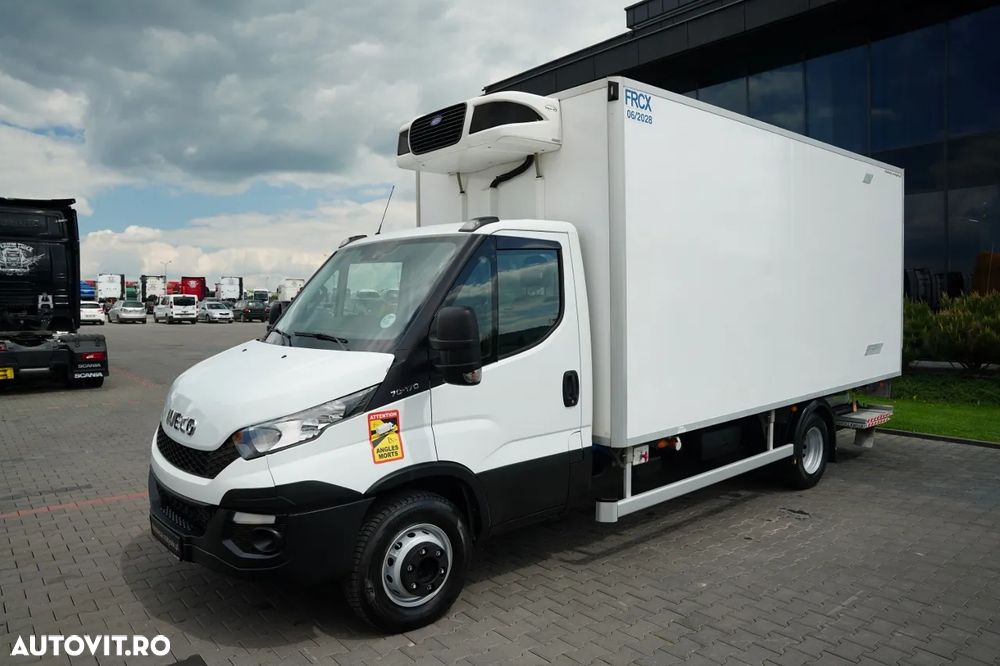 Iveco DAILY 70-170 / FRIGORIFER / CARRIER PULSOR 500 UNIT / TWIN / D-HOLLANDIA LIFT / AUTOMAT / 3 LOCURI - 6