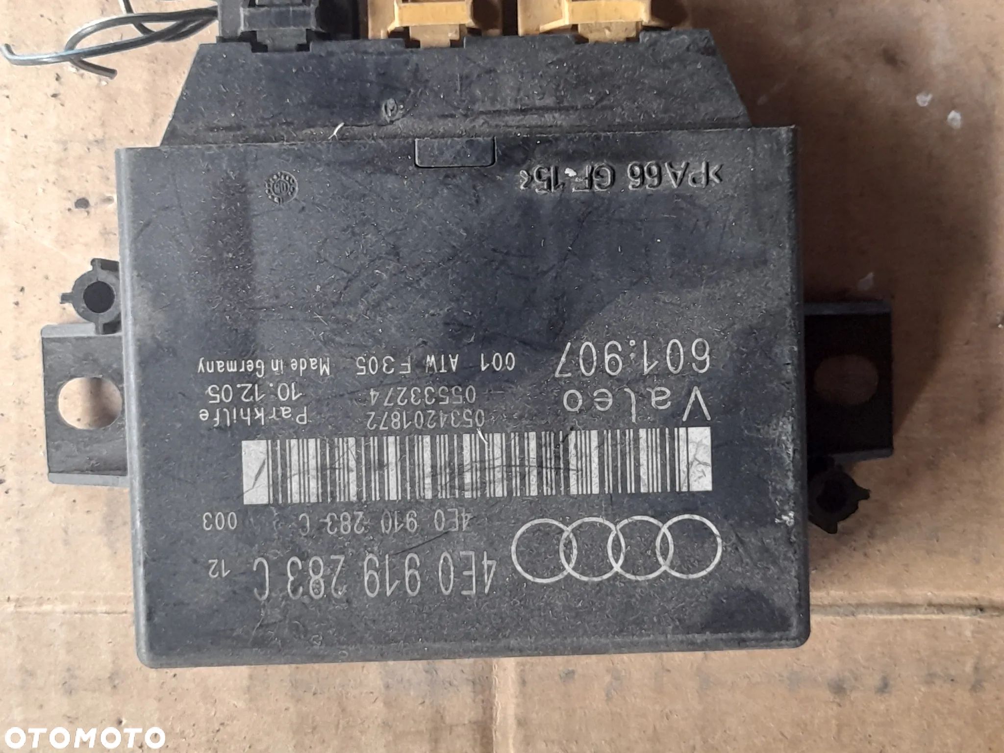 Sterownik parkowania moduł PDC Audi A8 D3 4E0919283C - 1