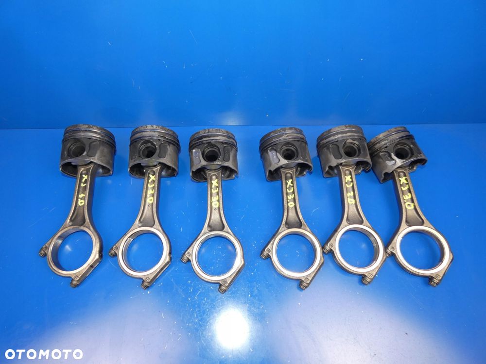 JAGUAR XJ X351 XF I X250 3.0 D TD 306DT TŁOK + KORBOWÓD