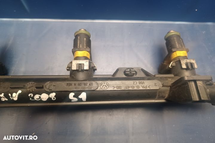 Rampa injectoare 1.4B 036133320 036906031AG Seat Ibiza 4 6J [2008 - 2 - 1