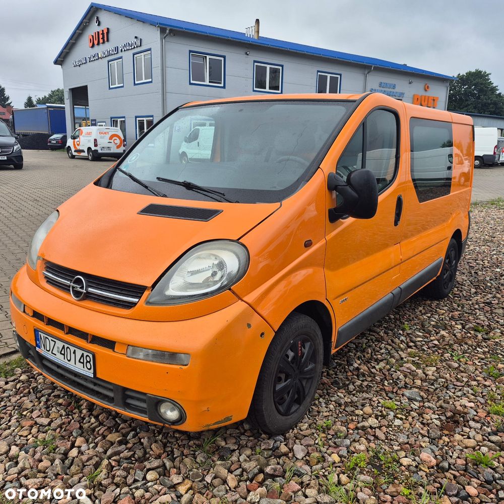 Opel Vivaro 1.9cdti 101KM zarejestrowany - 2