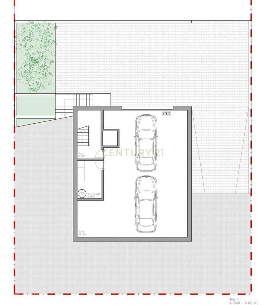 TERRENO PARA MORADIA DE ARQUITETURA MODERNA – CARVALHAIS - Grande imagem: 5/7