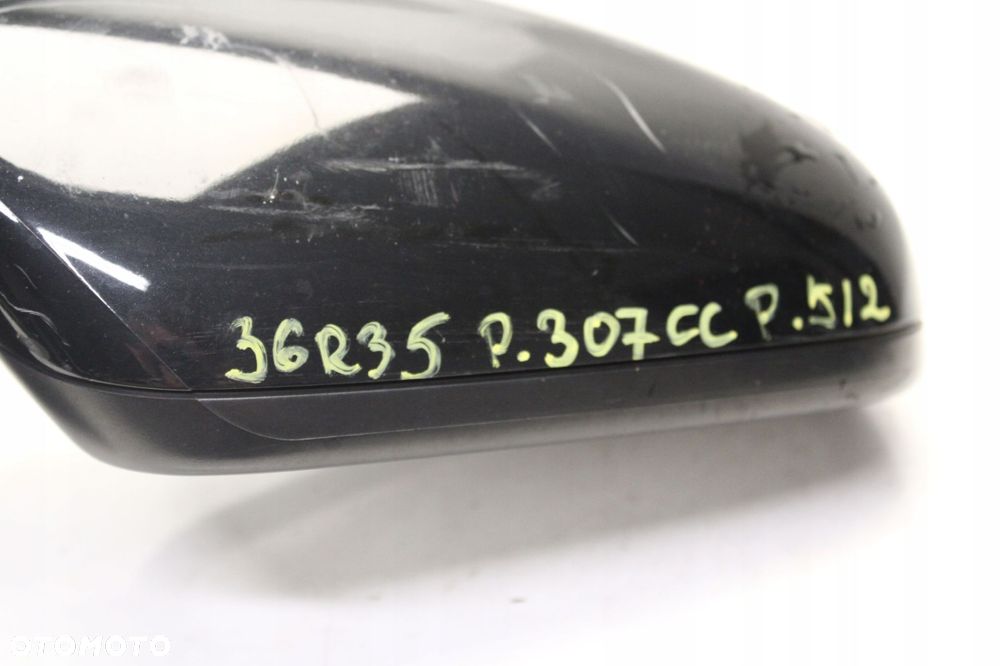 peugeot 307 cc cabrio 5+2 7 pin 03r- lusterko prawe zewnętrzne ktv - 11