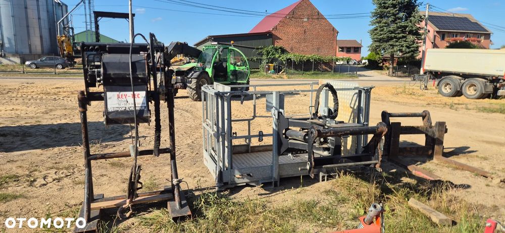 Manitou MRT 2540 privilege kosz wyciągarka widły, bardzo ładna, roto - 3