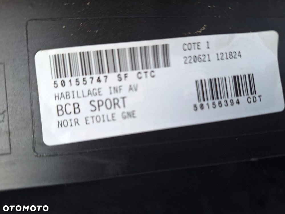 RENAULT MEGANE V 5 E-TECH HOKEJ SPOILER DÓŁ ZDERZAKA PRZÓD PRZEDNIEGO ORYG BCB SD 106892 WYSYŁKA 24H - 11