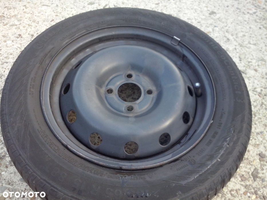 15” - Felgi  DACIA  4x100 , r15 cali - Dokker Lodgy Logan Sandero Stepway -  Koła zimowe - Stalowe Koło Dojazdowe Rezerwowe Zapasowe Dojazdówka Zapasówka Rezerwa - 6