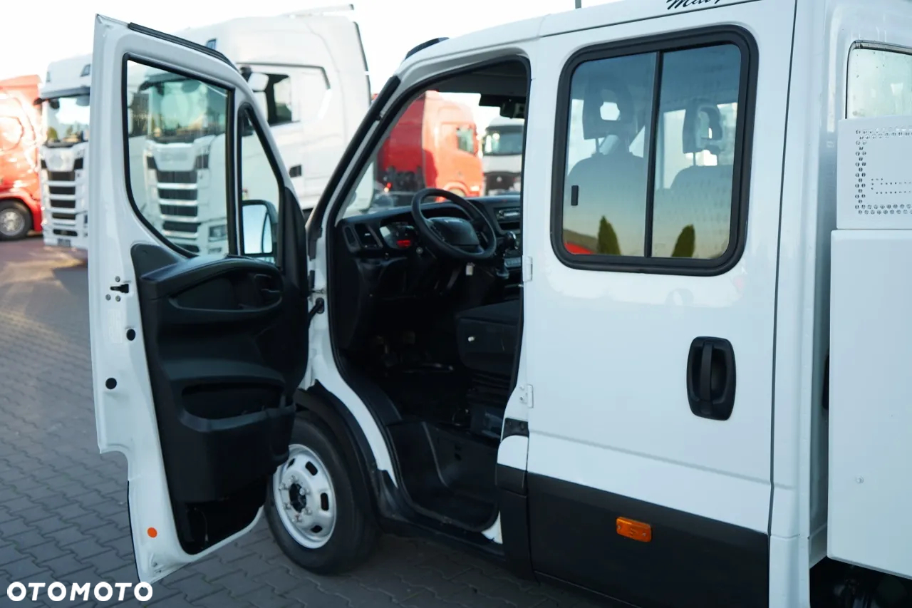 Iveco DAILY 35-150 / BRYGADOWKA / WYWROTKA – 2,4 M / BLIŹNIAK / SKRZYNIA NARZĘDZIOWA / SPROWADZONY / PO KONTRAKCIE SERWISOWYM - 24