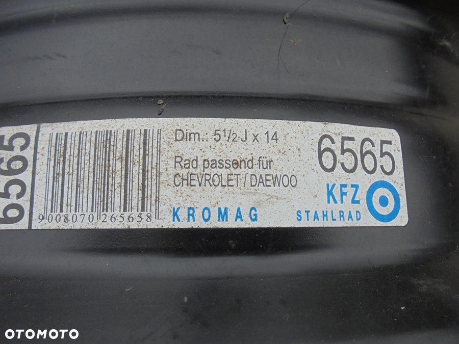 Felgi Alcar 5.50 x 14 4x100.00 ET45 (6745) chevrolet opel daewoo - 3