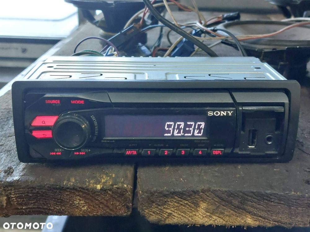 RADIO ODTWARZACZ SAMOCHODOWY 1 DIN SONY DSX-A40UI USB AUX - 1