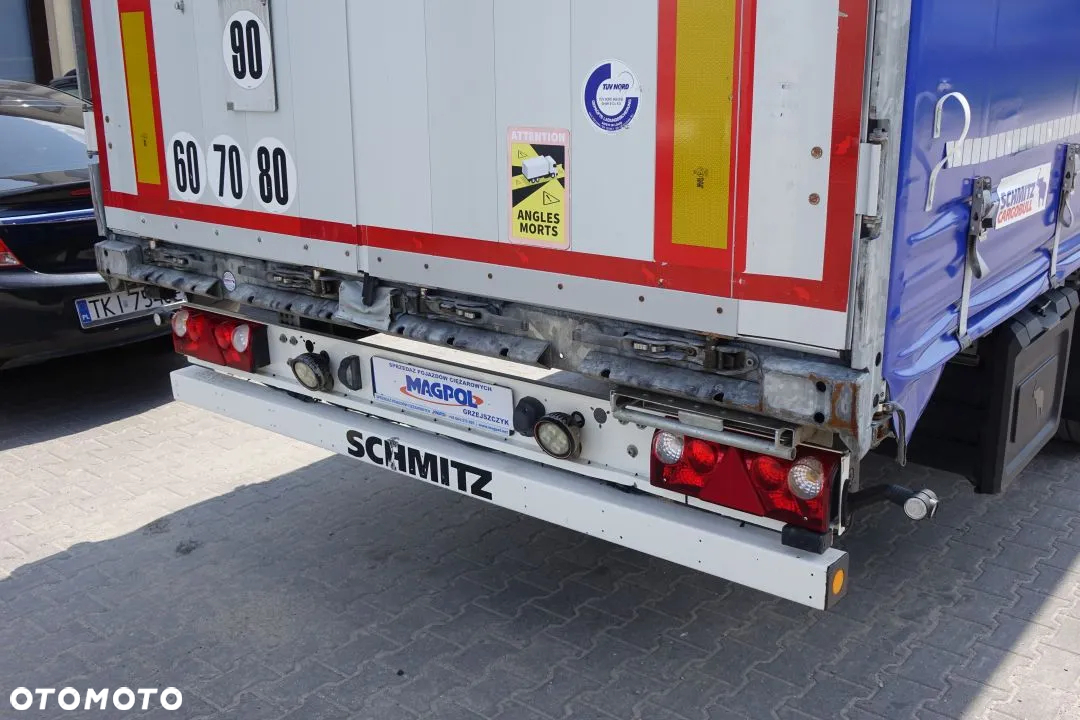 Schmitz Cargobull FIRANKA / VARIOS / OCYNK / OSIE SCHMITZ / NOWE PLANDEKI / DACH PODNOSZONY/ KOSZ NA KOŁO ZAPASOWE - 19