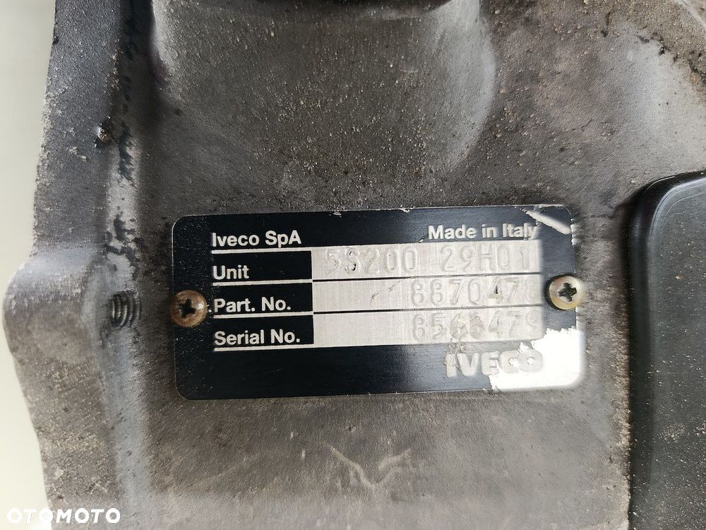 SKRZYNIA BIEGÓW MANUALNA 5 IVECO DAILY III 5S200  8870478 2.8 JTD - 2