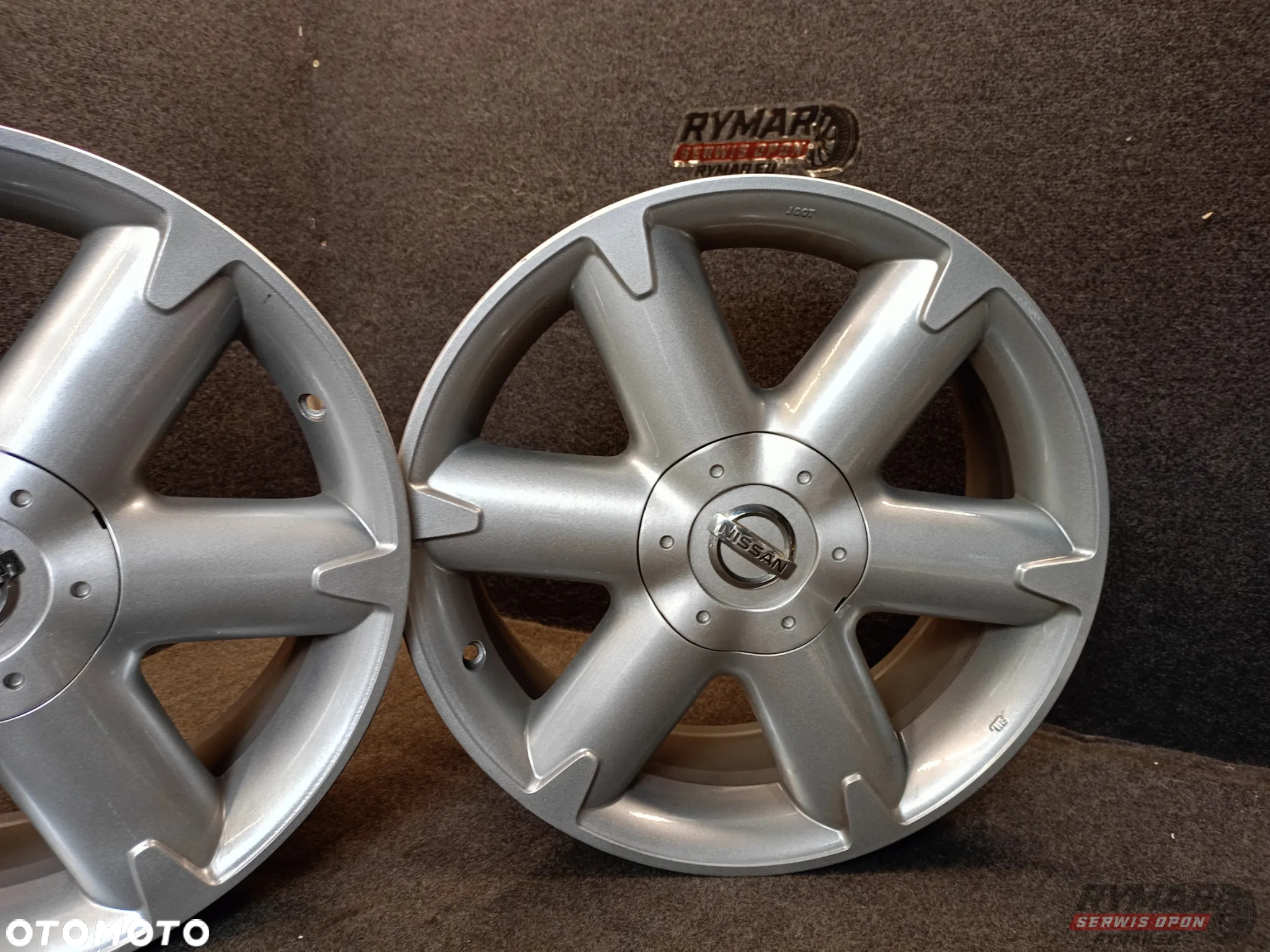 ŚLĄSK 7.5X18" 5x114,3 ET40 ORYGINAŁ NISSAN OE KOMPLET - 5
