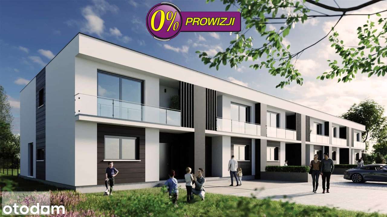 Skrajny segment 112m2 z ogrodem 500m2 - przy lesie - Pełny obrazek: 4/20