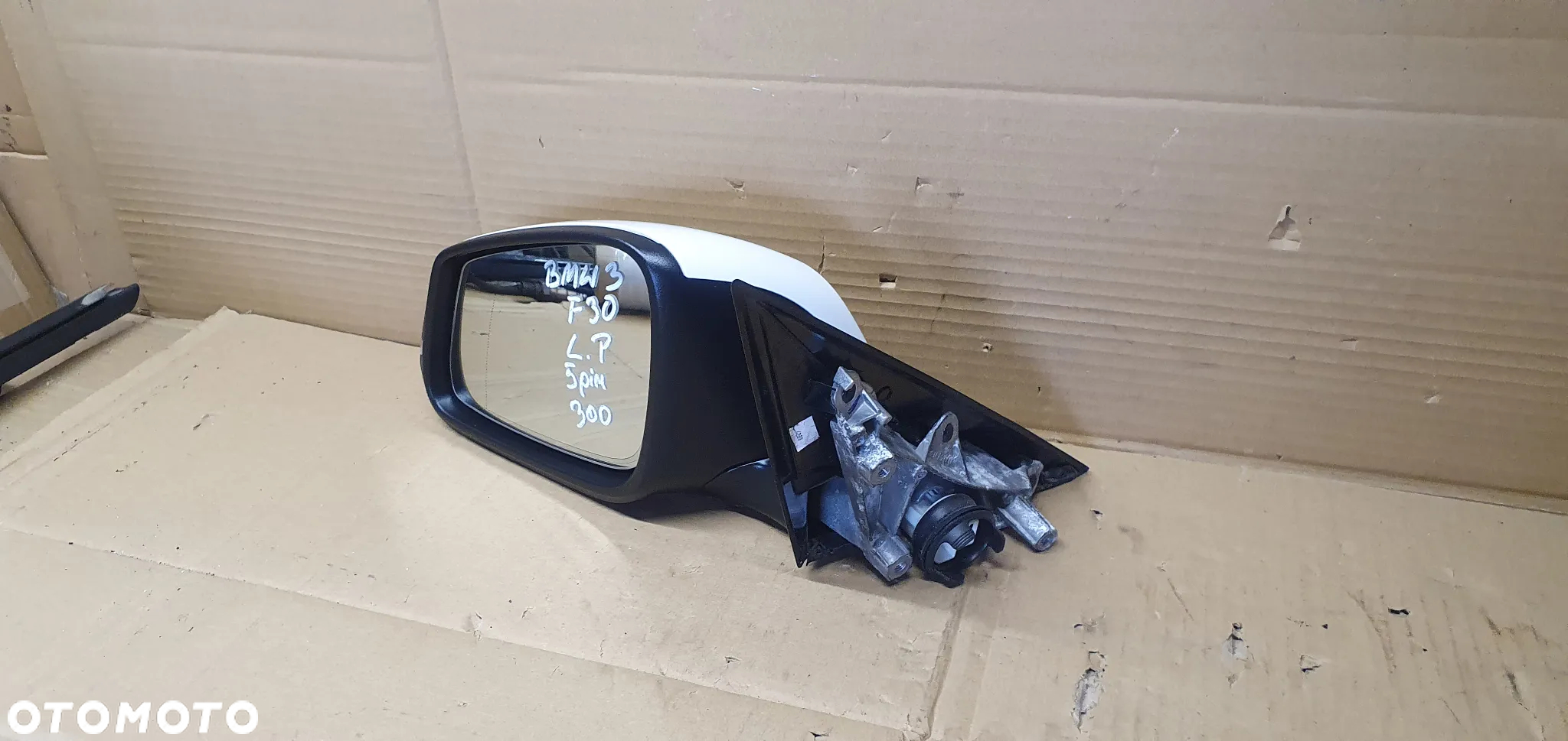 Lusterko zewnętrzne lewe 5 PIN BMW 3 F30 300 Europa - 6