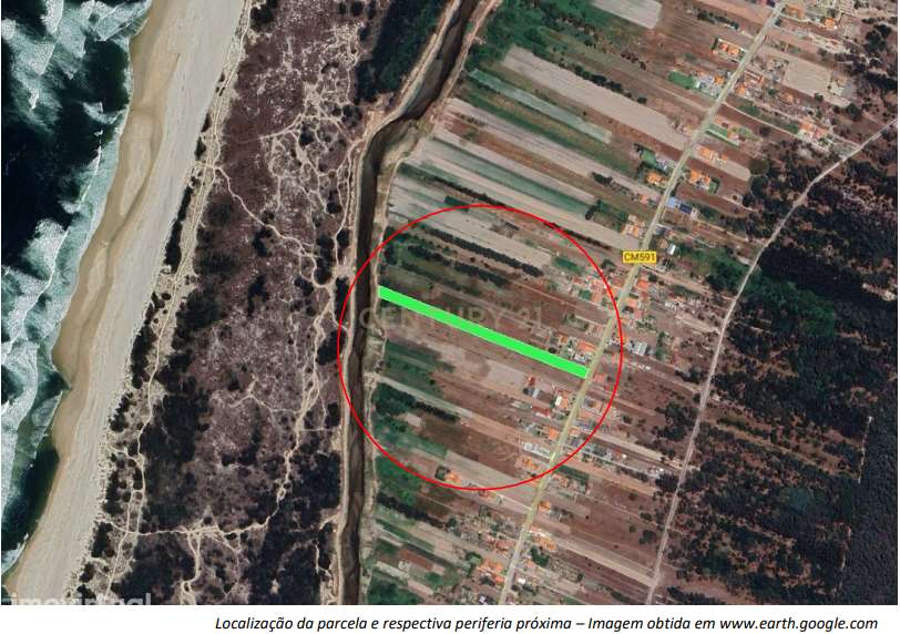 Terreno Urbanizável em Praia de Mira, Coimbra - Grande imagem: 4/4