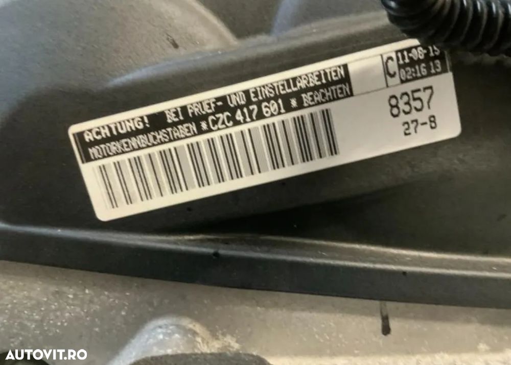 Motor 1.4 benzina TSi cod CZC CZCA 2015-2020 Volkswagen,  Skoda,  Audi,  Seat - 4