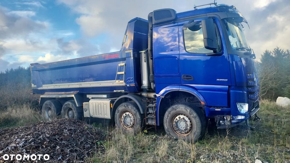 Mercedes-Benz Arocs 3258 8x4 wywrotka 21m3 tylnozsyp, retarder, resor/resor, klima full opcja - 12