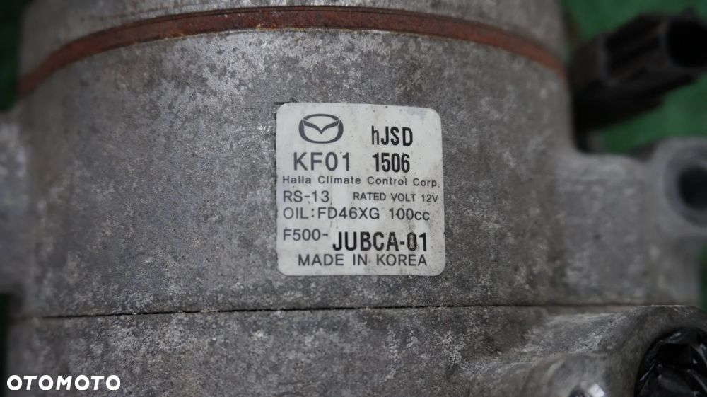 Mazda CX-5 3 BM 2.2D SH01 sprezarka kompresor klimatyzacji KF01 F500-JUBCA-01 - 2