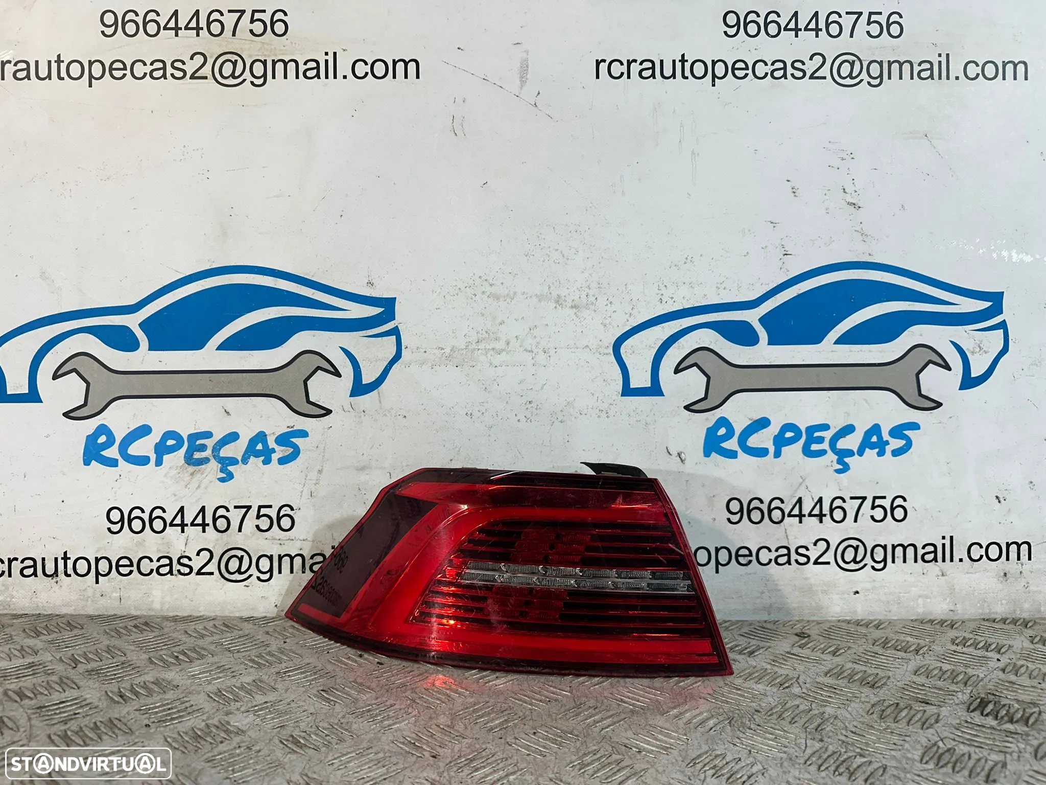 .Farolim Farolins Tras Traseiros LED Esquerdo Direito Originais Volkswagen VW Passat B8 2014 a 2022 - 10