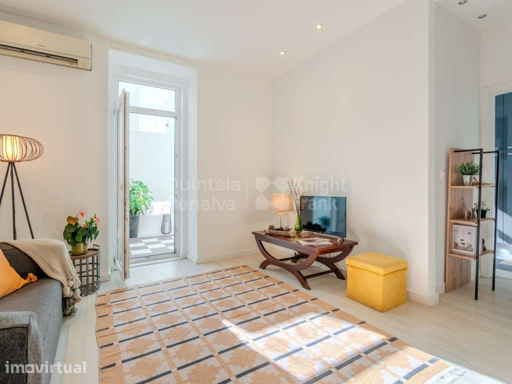Apartamento T1 para arrendar com terraço na Penha de França - Grande imagem: 3/42