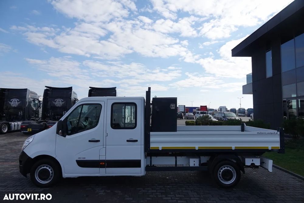 Renault MASTER / DCI 135 / BASCULATOR / CAMION CU OPȚIUNI 7 LOCURI / MANUAL - 13
