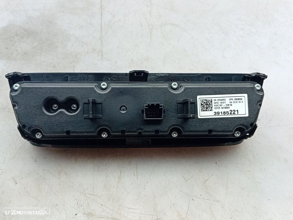 Botão / interruptor do AC OPEL Corsa F - 3