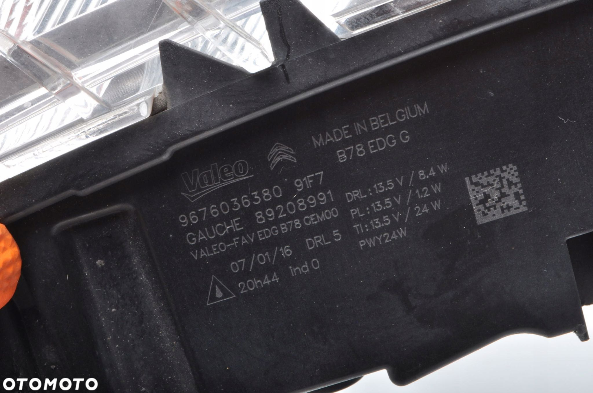CITROEN C4 GRAND PICASSO II LAMPA ŚWIAŁO LED LEDOWA 9676036380 - 5