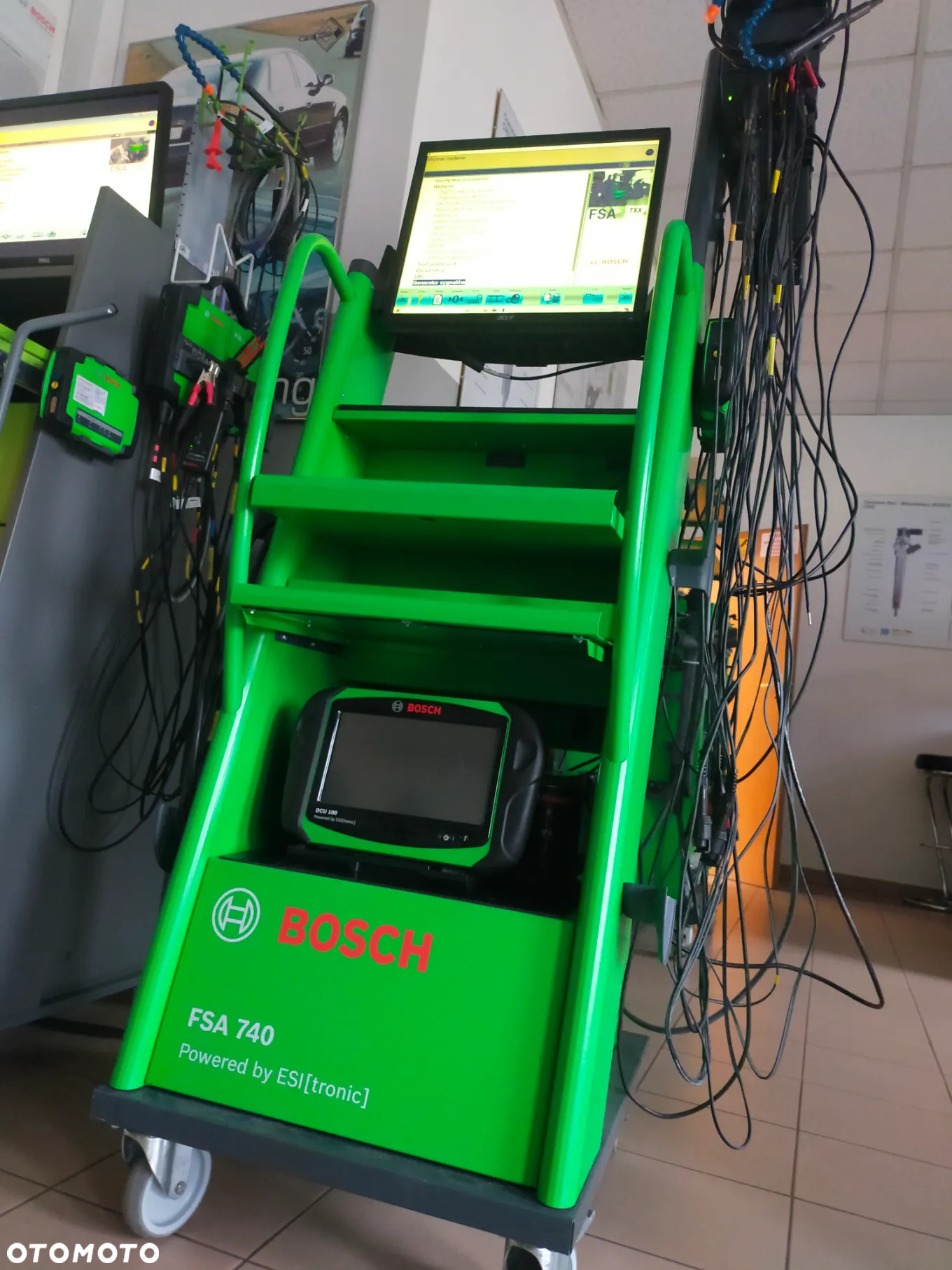 Fsa 760 tester Bosch z Esi Mistrz i Kts 560 zestaw - 13