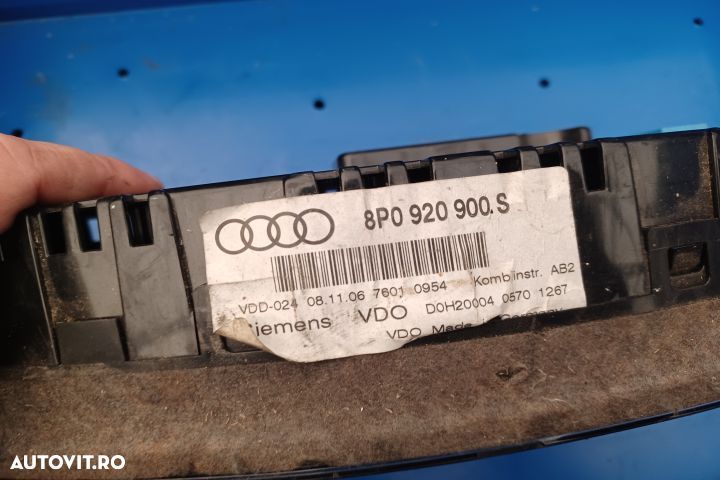 Ceasuri bord 8P0920900S Audi A3 8P/8PA [facelift] [2004 - 2008] Sport - 3