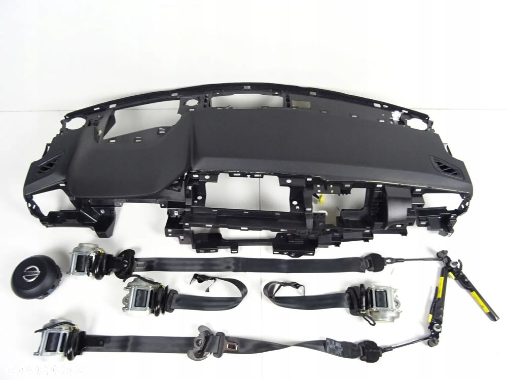 NISSAN QASHQAI III 3 J12 DESKA KONSOLA AIRBAG PODUSZKI POWIETRZNE KIEROWCY PASAŻERA PASY PAS NAPINACZE DOPINACZE NAPINACZ DOPINACZ KURTYNA KURTYNY AIR BAG FOTELA W FOTEL naprawa Raz2 !!! - 1
