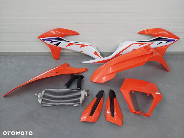 KTM EXCF 450 błotnik owiewka owiewki chłodnica czasza handbary