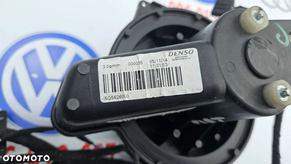Fiat 500L Wentylator nagrzewnicy Dmuchawa nawiewu 5Q5626000 - 8